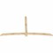 Ekena Millwork Bellingham Rough Sawn Timber Gable Bracket, Douglas Fir, 96"W x 52"H x 2"D x 4"F, 13/12 Pitch GBW096X52X0204BEL00RDF - alternate 4